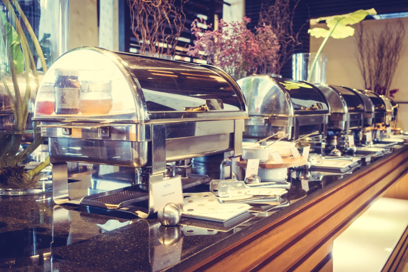 Buffet catering for breakfast, lunch and any type of gatherings